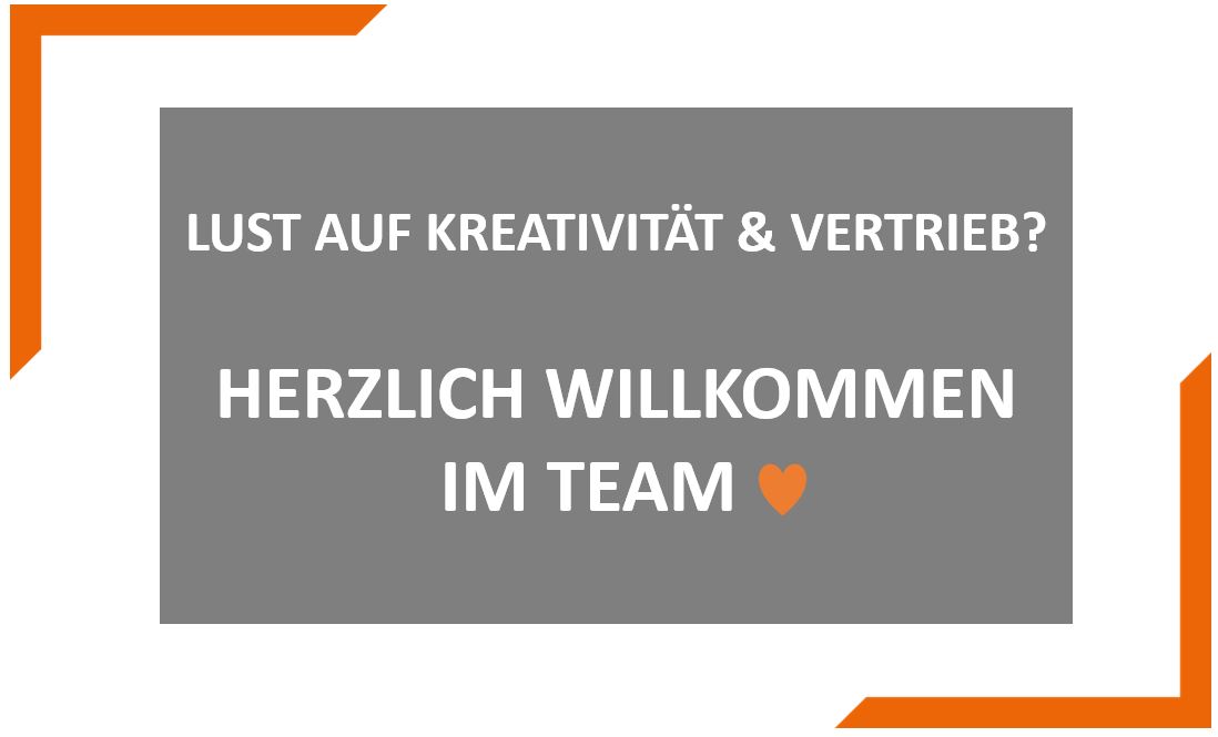 Lust auf Kreativität und Vertrieb Homepage