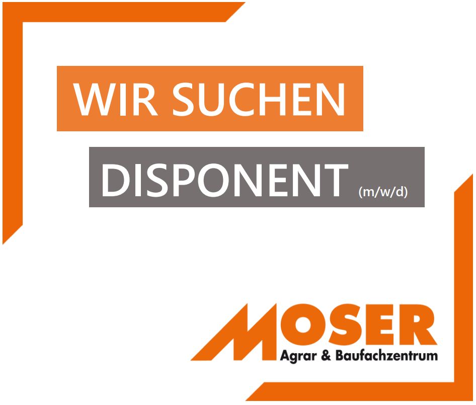 Stellenanzeige Disponent April 2022