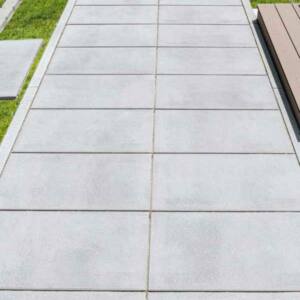 Betonstein Platte sandgrau mittel