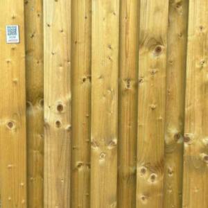 Sichtschutzzaun Holz grün kdi