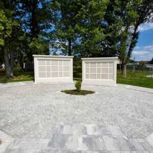 Beton Pflaster marmorgrau