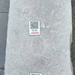 Naturstein Abdeckplatte Kalkstein grauweiß