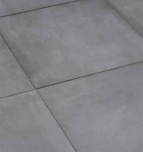 Feinstein Platte Betonoptik mittelgrau