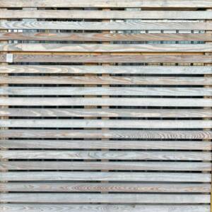 Sichtschutzzaun Holz natur