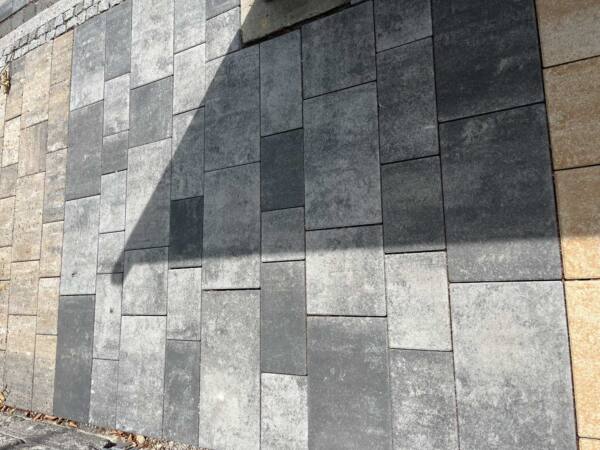 Beton Pflaster grau/anthrazit