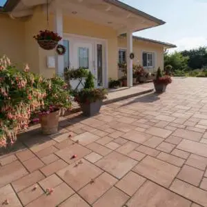 Beton Pflaster Nebraska Kies