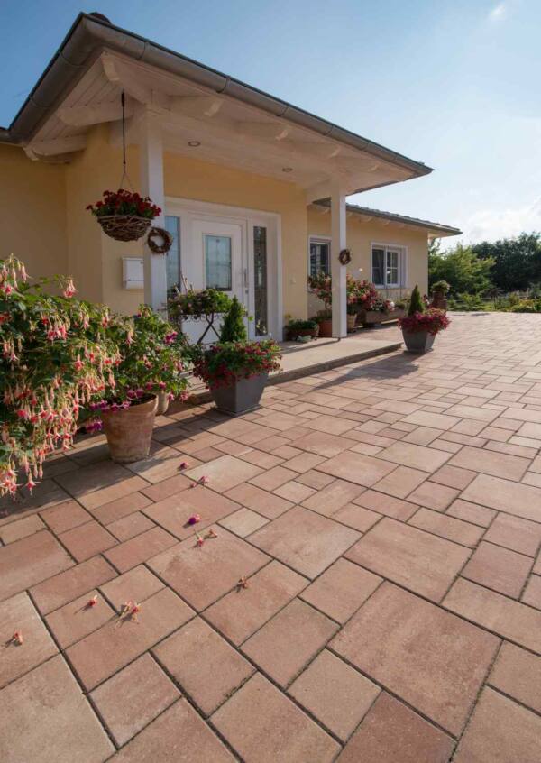 Beton Pflaster Nebraska Kies