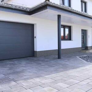 Betonstein Pflaster grau-anthrazit