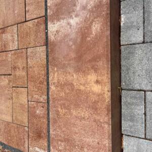 Beton Blockstufe Nebraska Kies