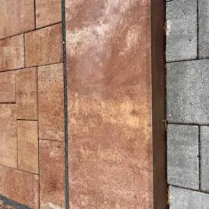 Beton Blockstufe Nebraska Kies