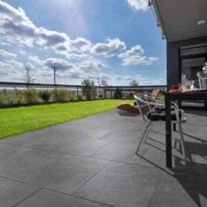 Betonplus Platte grau-anthrazit
