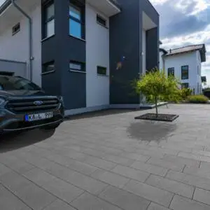 Beton Pflaster anthrazit
