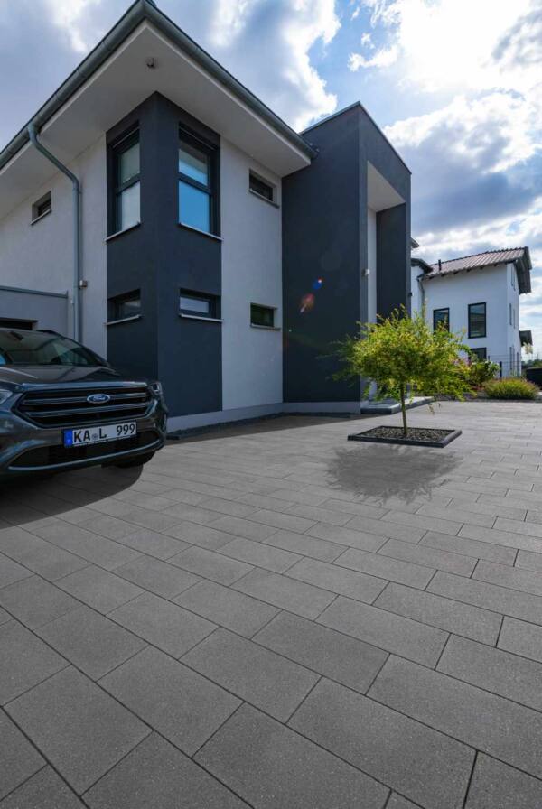 Beton Pflaster anthrazit