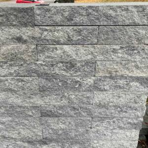 Betonstein Mauer titangrau