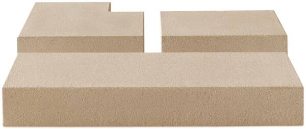 Beton Blockstufe beige